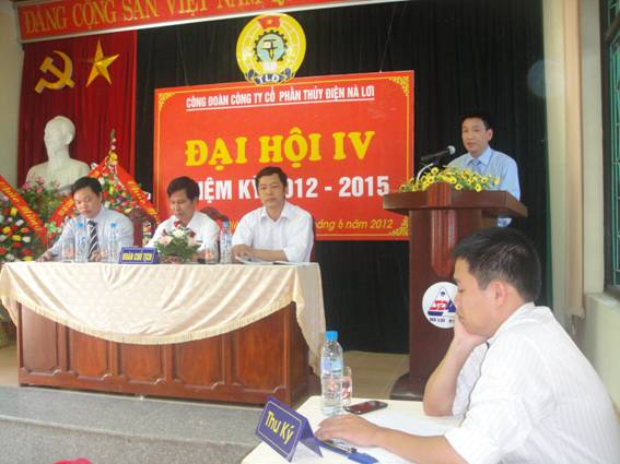 Đại hội Công đoàn Công ty CP Thủy điện Nà Lơi