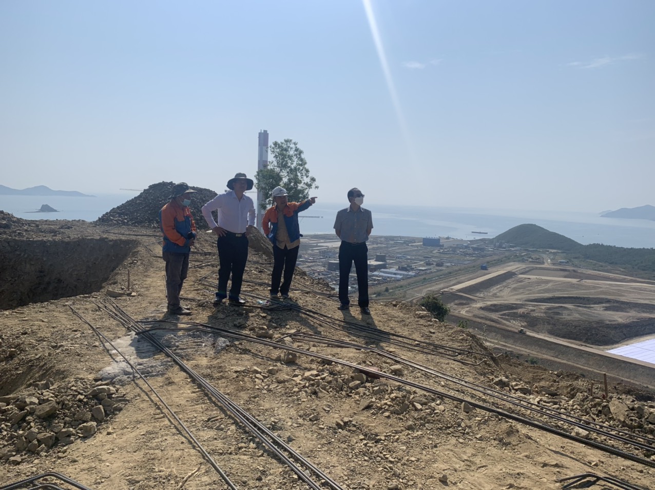 The General Director of the Company went to check the construction progress and directed the construction of the site