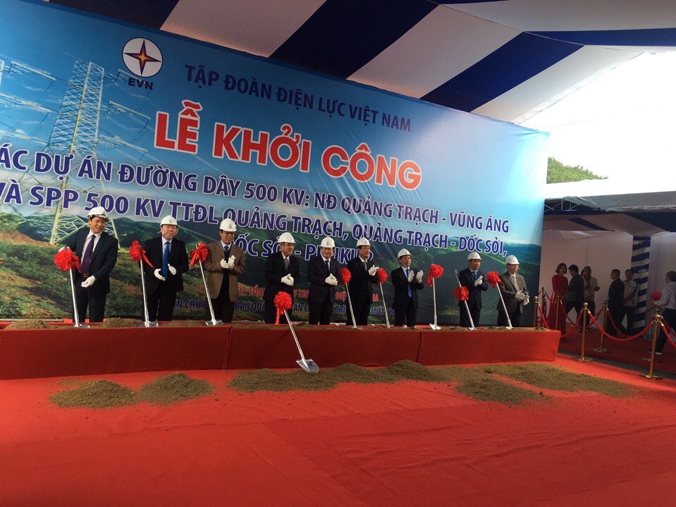 Phó thủ tướng phát lệnh khởi công công trình